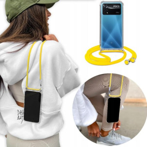 Etui Crossbody + Sznurek do XIAOMI POCO X4 PRO 5G