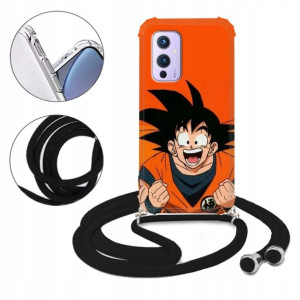 Etui CROSSBODY Czarny do ONEPLUS 9 Anime Top Wzory