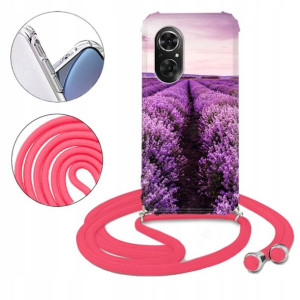 Etui Crossbody do HUAWEI HONOR 50SE Wiosenne Wzory
