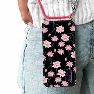 Etui Crossbody Do HUAWEI HONOR 9X PRO Kwiaty Wzory