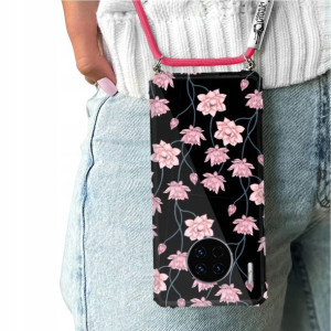 Etui Crossbody Do HUAWEI MATE 30 Kwiatowe Wzory