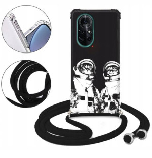 Etui CROSSBODY do HUAWEI NOVA 8 PRO 5G Anime Wzory
