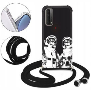 Etui CROSSBODY do HUAWEI P SMART 2021 Anime Wzory