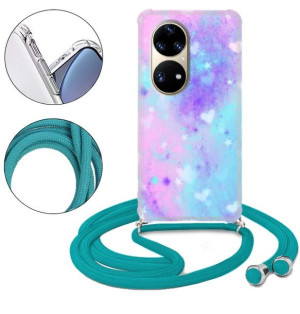 Etui CROSSBODY do HUAWEI P50 PRO Case Letnie Wzory