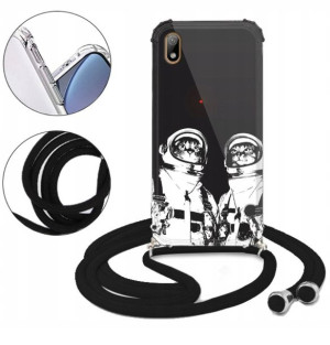 Etui CROSSBODY do HUAWEI Y5 2019 Męskie Top Wzory