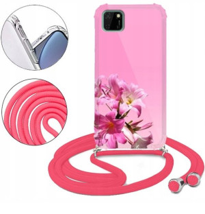 Etui CROSSBODY do HUAWEI Y5P Case Letnie Top Wzory