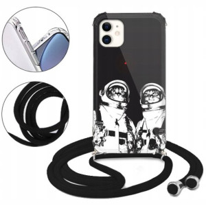 Etui CROSSBODY do IPHONE 11 Męskie Anime Top Wzory
