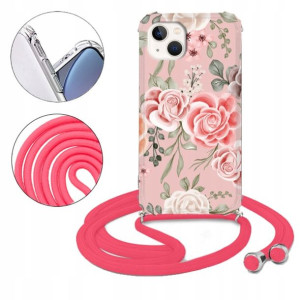 Etui Crossbody do IPHONE 14 PLUS Wiosenne Wzory