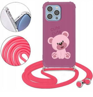 Etui CROSSBODY do IPHONE 14 PRO MAX Letnie Wzory