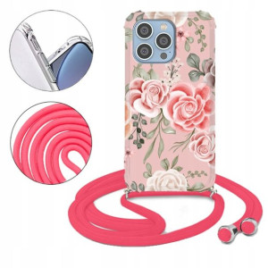 Etui Crossbody do IPHONE 14 PRO MAX Wiosenne Wzory