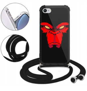 Etui CROSSBODY do IPHONE 7/8 Męskie Anime Wzory