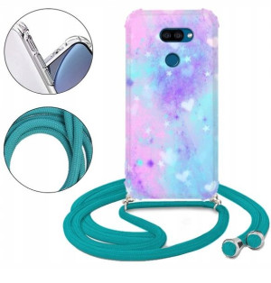 Etui CROSSBODY do LG K40S Case Letnie Top Wzory