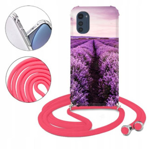 Etui Crossbody do MOTOROLA E32 Case Wiosenne Wzory