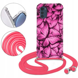 Etui Crossbody do MOTOROLA E32 Case Wiosna Wzory