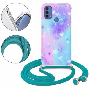 Etui CROSSBODY do MOTOROLA E40 Case Letnie Wzory
