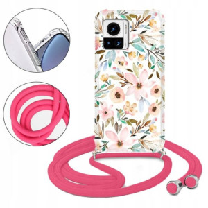 Etui CROSSBODY do MOTOROLA EDGE 30 ULTRA Flower Wz