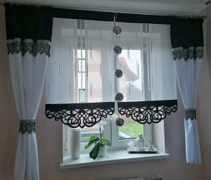 Firana panel ekranowy batyst 145 x 120 cm
