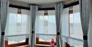 Firana panel ekranowy batyst 145 x 70 cm