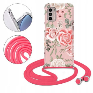 Etui Crossbody do MOTOROLA G41 4G Wiosenne Wzory