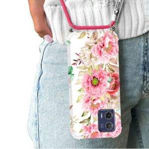 Etui Crossbody Do MOTOROLA G73 Wiosna Spring Wzory