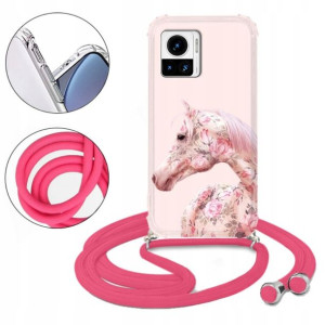 Etui CROSSBODY do MOTOROLA X30 PRO 5G Kwiaty Wz
