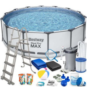 BASEN STELAŻOWY ZESTAW Bestway 457x122 cm