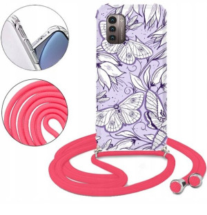 Etui CROSSBODY do NOKIA G21 4G Case Letnie Wzory