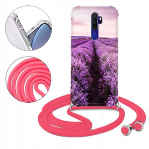 Etui Crossbody do OPPO A11 Case Wiosenne Top Wzory