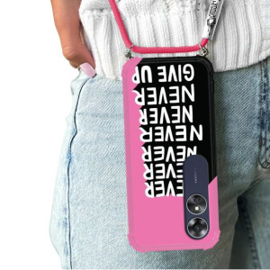 Etui Crossbody Do OPPO A17 Aesthetic Modne Wzory