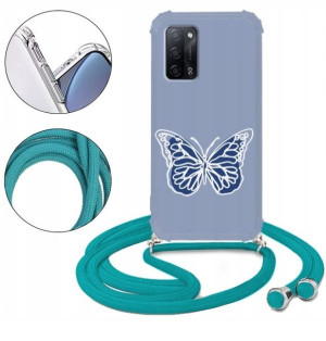 Etui CROSSBODY do OPPO A55 5G Case Letnie Wzory