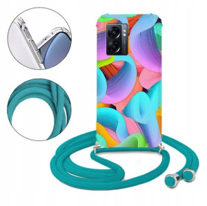 Etui Crossbody do OPPO A57 4G Kwiatowe Top Wzory