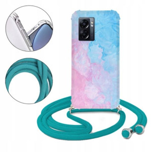 Etui Crossbody do OPPO A57 5G Kwiatowe Top Wzory