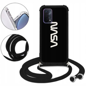 Etui CROSSBODY do OPPO A93 5G Męskie Anime Wzory