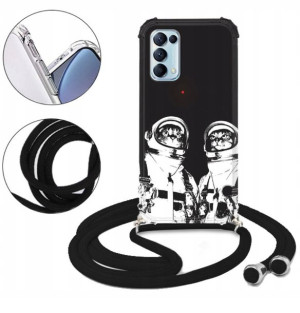 Etui CROSSBODY do OPPO RENO 5 5G Anime Top Wzory