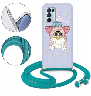 Etui CROSSBODY do OPPO RENO 5 PRO 5G Letnie Wzory