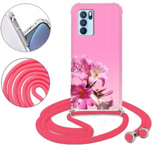 Etui CROSSBODY do OPPO RENO 6 5G Case Letnie Wzory