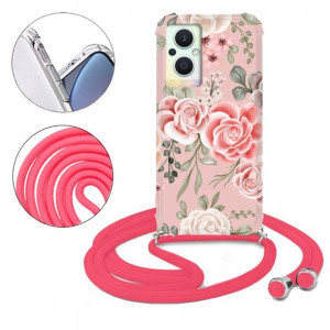 Etui Crossbody do OPPO RENO 7Z 5G Wiosenne Wzory