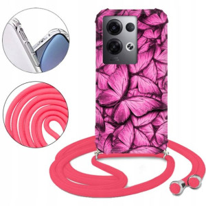 Etui Crossbody do OPPO RENO 8 PLUS Wiosenne Wzory