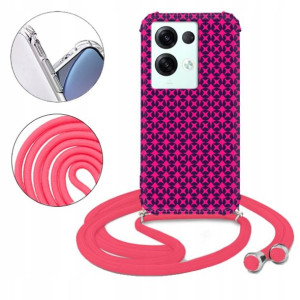 Etui Crossbody do OPPO RENO 8 PRO 5G Wiosna Wzory