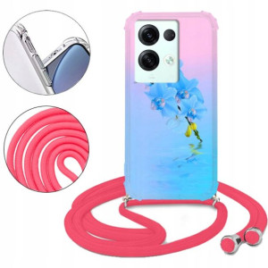 Etui Crossbody do OPPO RENO 8 PRO 5G Wiosna Wzory