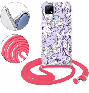 Etui CROSSBODY do REALME 7i RMX2193 Letnie Wzory