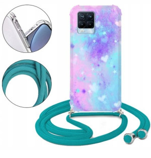 Etui CROSSBODY do REALME 8 PRO Case Letnie Wzory