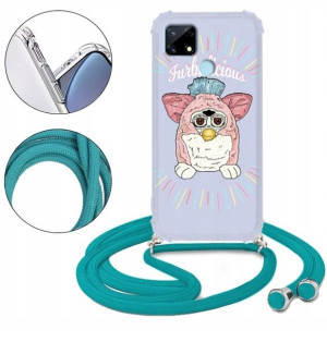 Etui CROSSBODY do REALME C12 Case Letnie Top Wzory