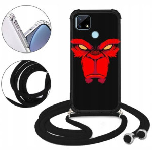 Etui CROSSBODY do REALME C12 Męskie Anime Wzory