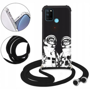 Etui CROSSBODY do REALME C17 RMX2103 Anime Wzory