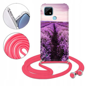Etui Crossbody do REALME C21 Case Wiosenne Wzory