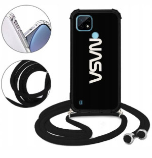 Etui CROSSBODY do REALME C21 Męskie Anime Wzory