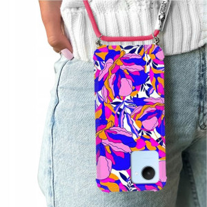Etui Crossbody Do REALME C30 Kwiatowe Top Wzory