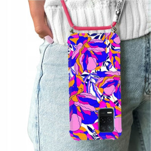 Etui Crossbody Do REALME V13 5G Flower Top Wzory