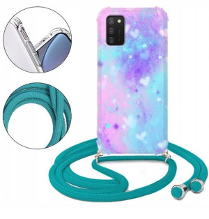 Etui CROSSBODY do SAMSUNG A02S Case Letnie Wzory